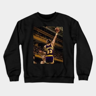 Kareem Abdul Jabbar vs Larry Bird Crewneck Sweatshirt